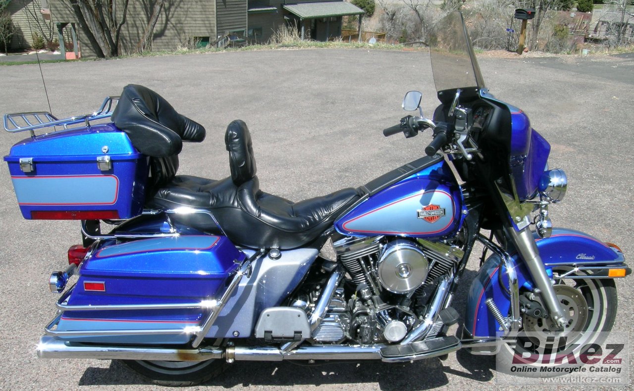 Big Chris Mullery flhtc 1340 electra glide classic picture and wallpaper from Bikez.com